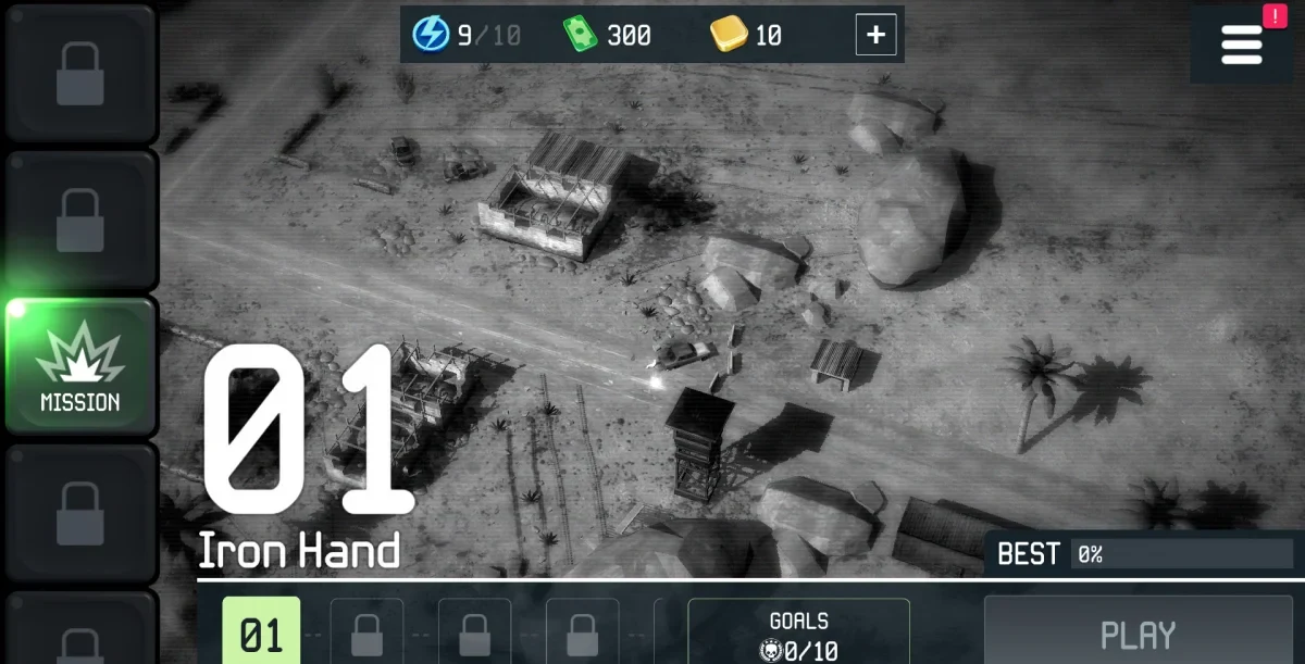 War Drone: 3D Shooting Games game interface