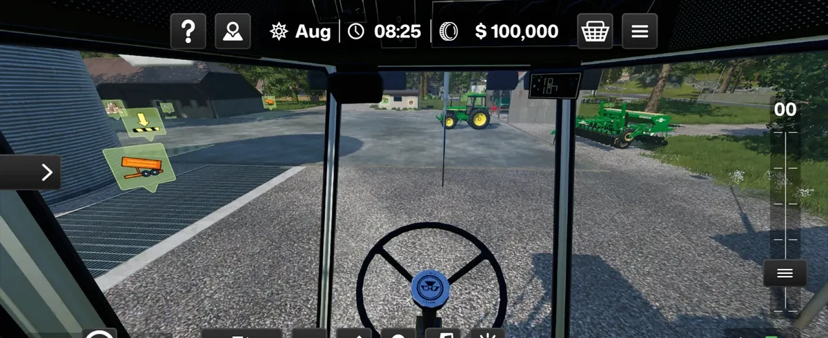 Second screenshot of Farming Simulator 26 Mobile