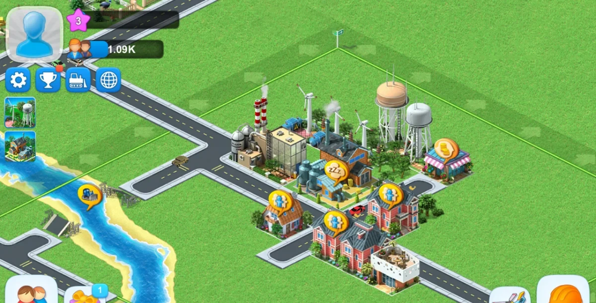 Megapolis gameplay screenshot 1