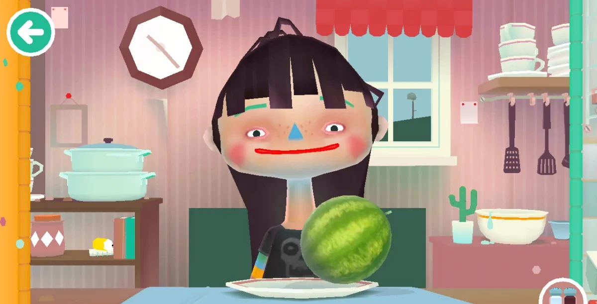 Toca Boca Jr game interface preview
