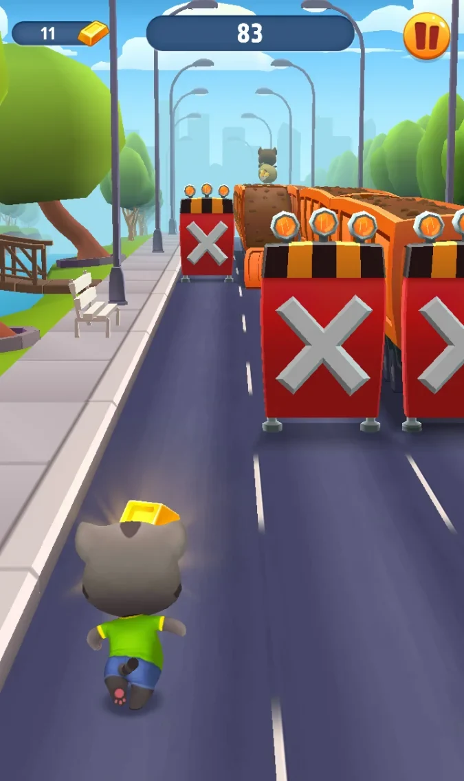 Talking Tom Gold Run screenshot 3