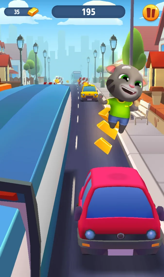 Talking Tom Gold Run screenshot 4