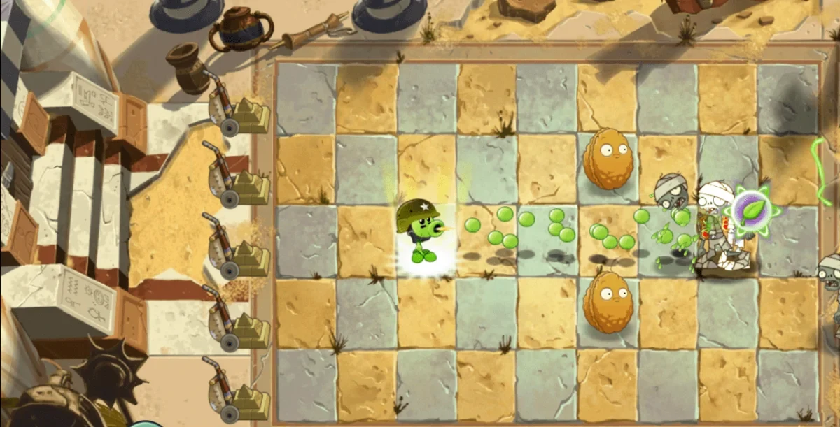 Plants vs Zombies 2 gameplay screenshot 1