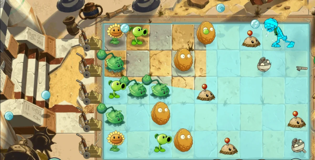 Plants vs Zombies 2 gameplay screenshot 3