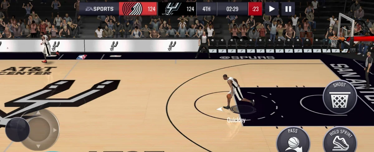 NBA LIVE Mobile Basketball gameplay screenshot 2