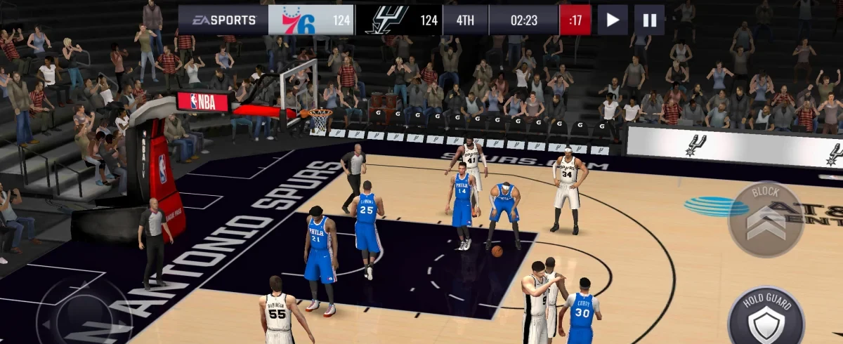 NBA LIVE Mobile Basketball gameplay screenshot 3
