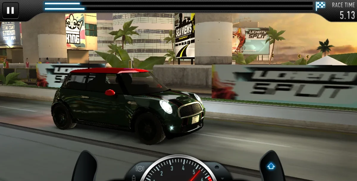CSR Racing gameplay screenshot 1