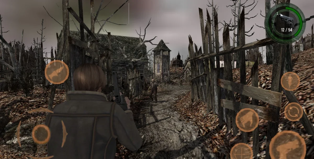 Resident Evil 4 gameplay view 3