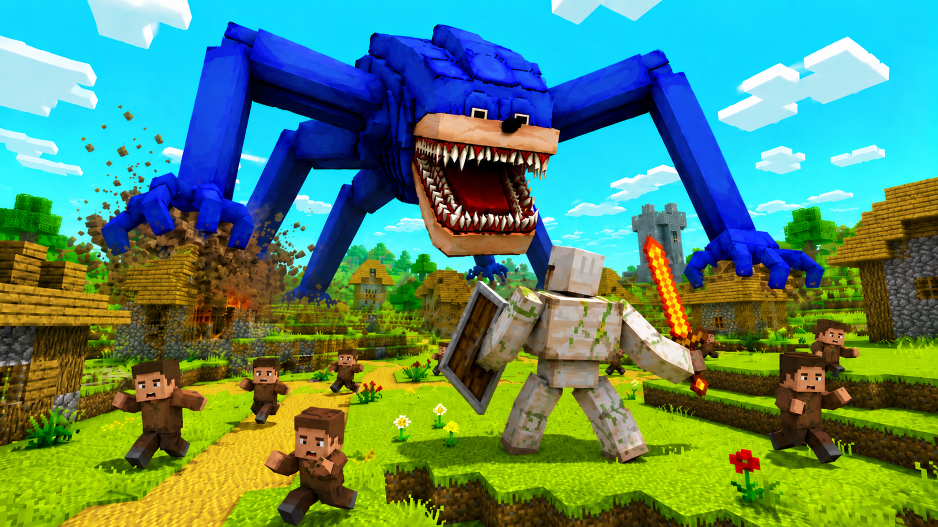 Build Block 3D: Battle World gameplay snapshot 1