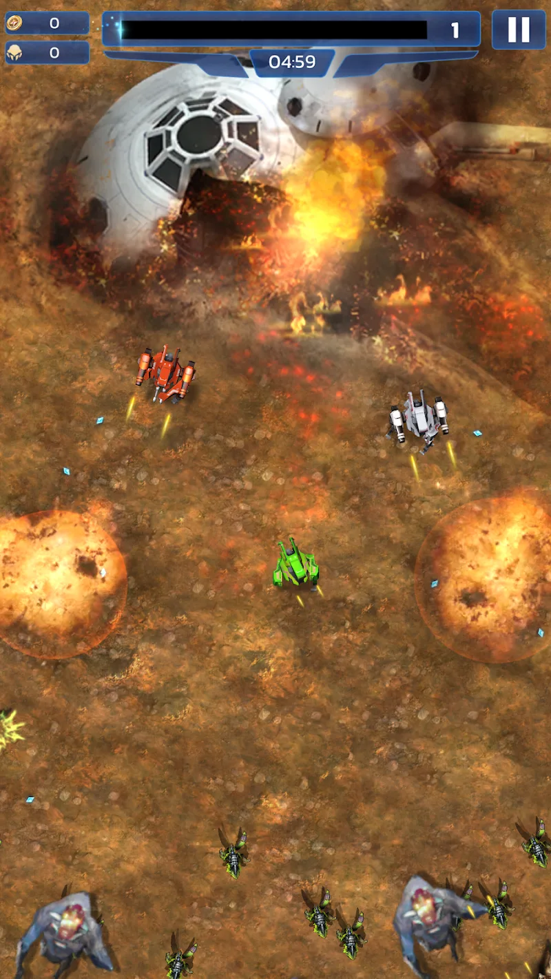 Mecha Survival Premium gameplay view 1