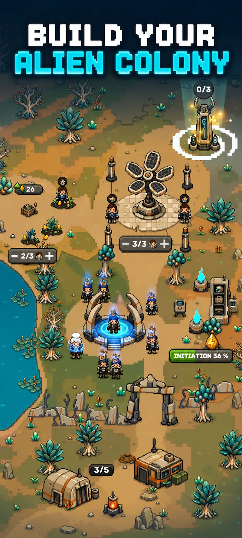 Idle Planet Colonization screenshot 1