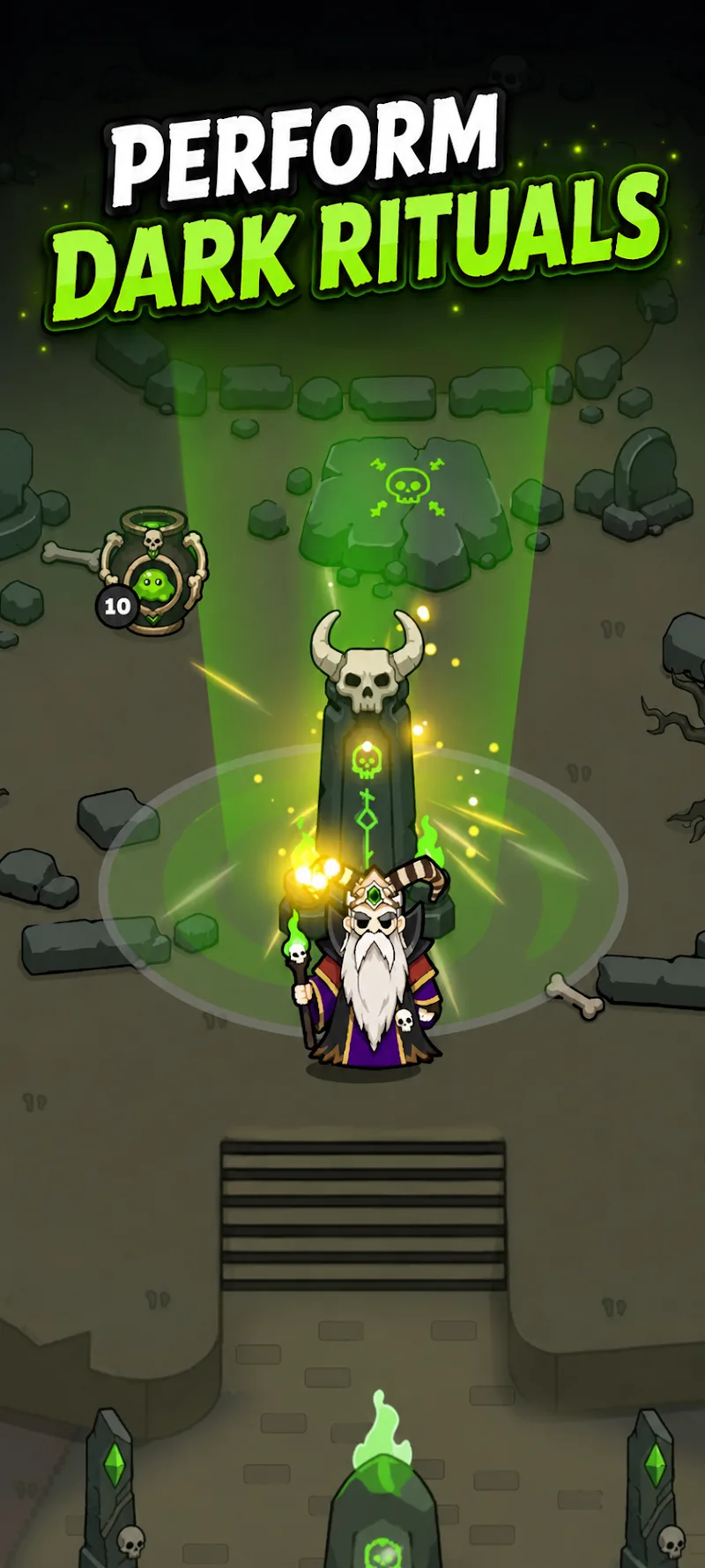 Idle Necromancer Tycoon screenshot 3