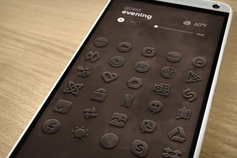 Embossed - Icon Pack preview 2