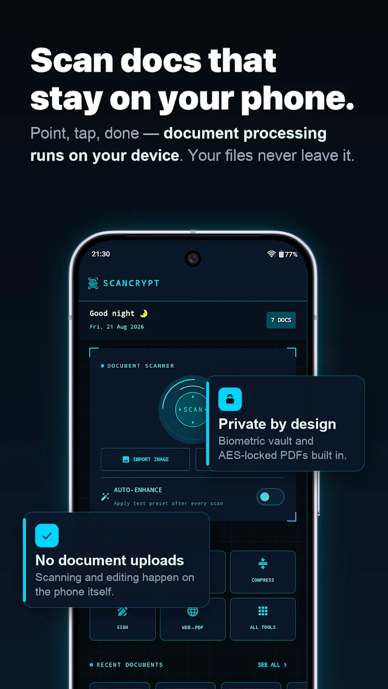 ScanCrypt screenshot 2