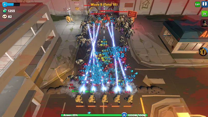 Idle Zombie Wave screenshot 2