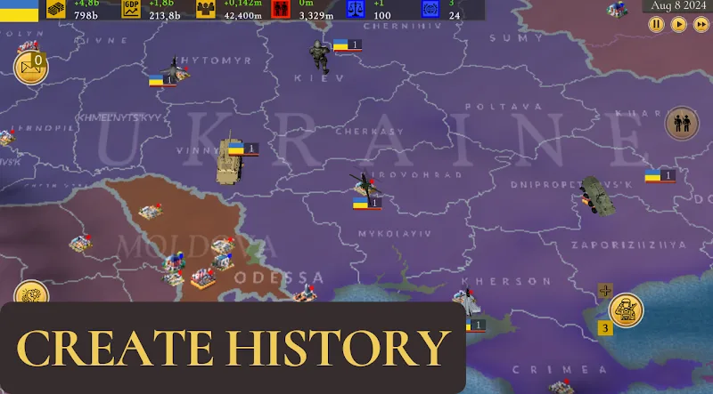 Hegemon – War Strategy WW3 screenshot 2