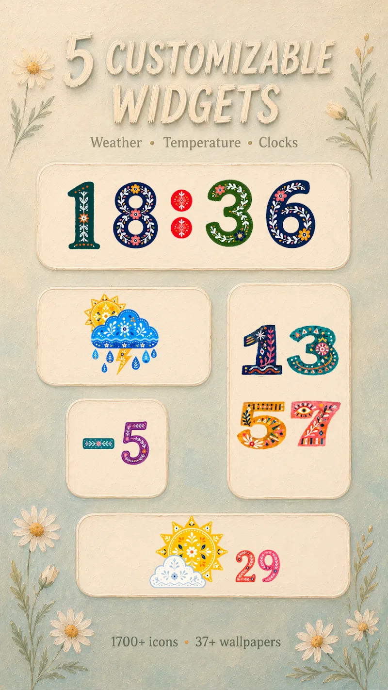 Folk Icon Pack screenshot 2