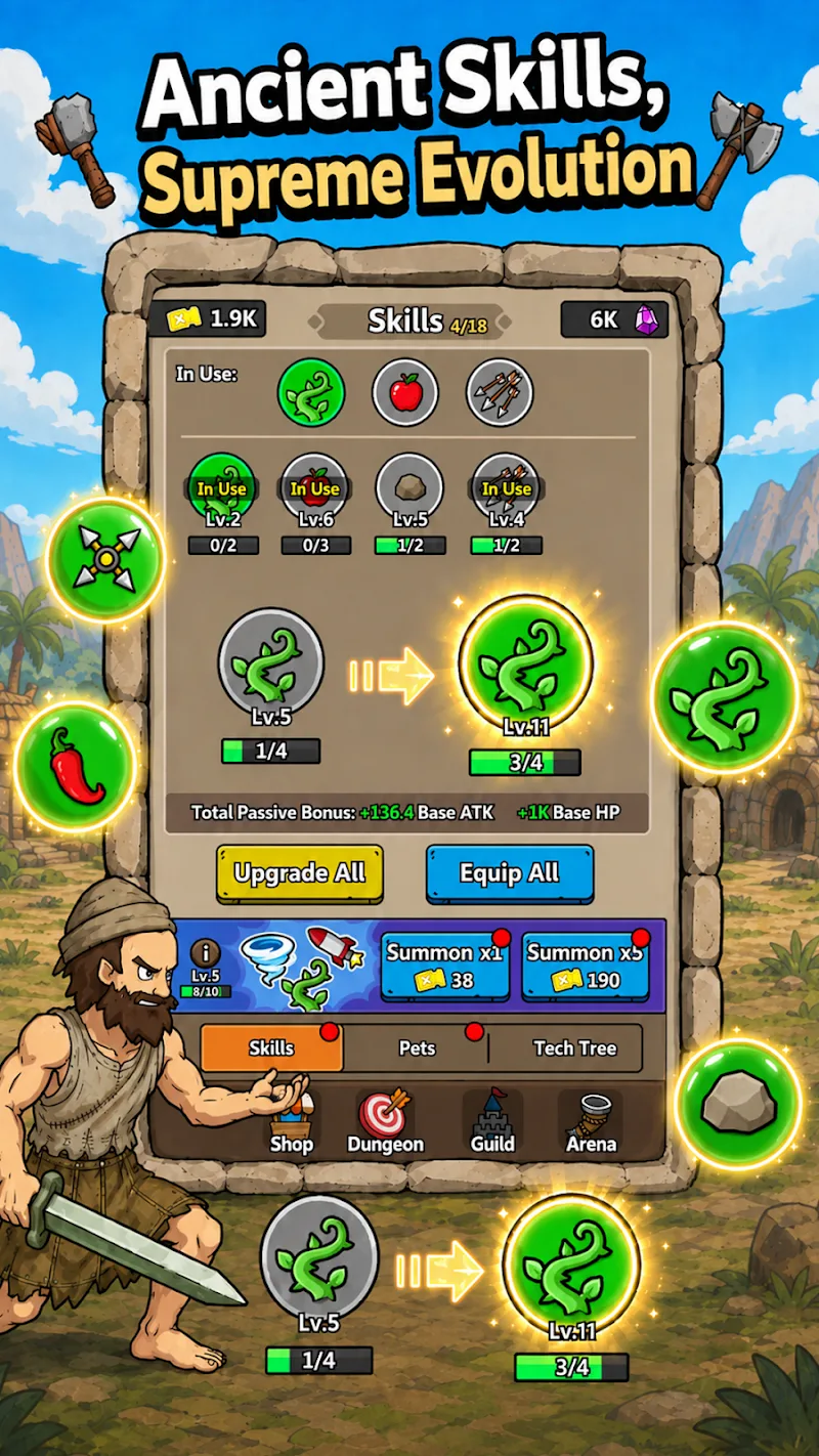 Primitive Loot Go screenshot 2