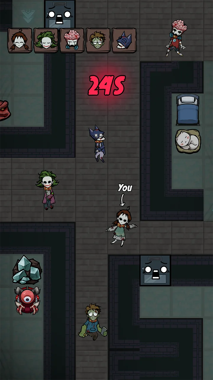 Survival Night gameplay screenshot 2