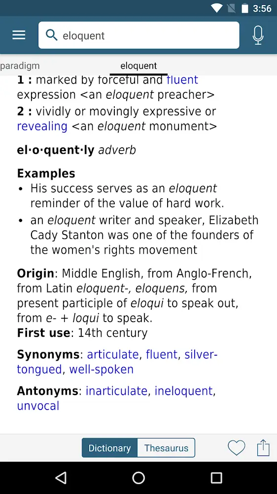 Merriam - Webster Dictionary MOD APK screenshot 3