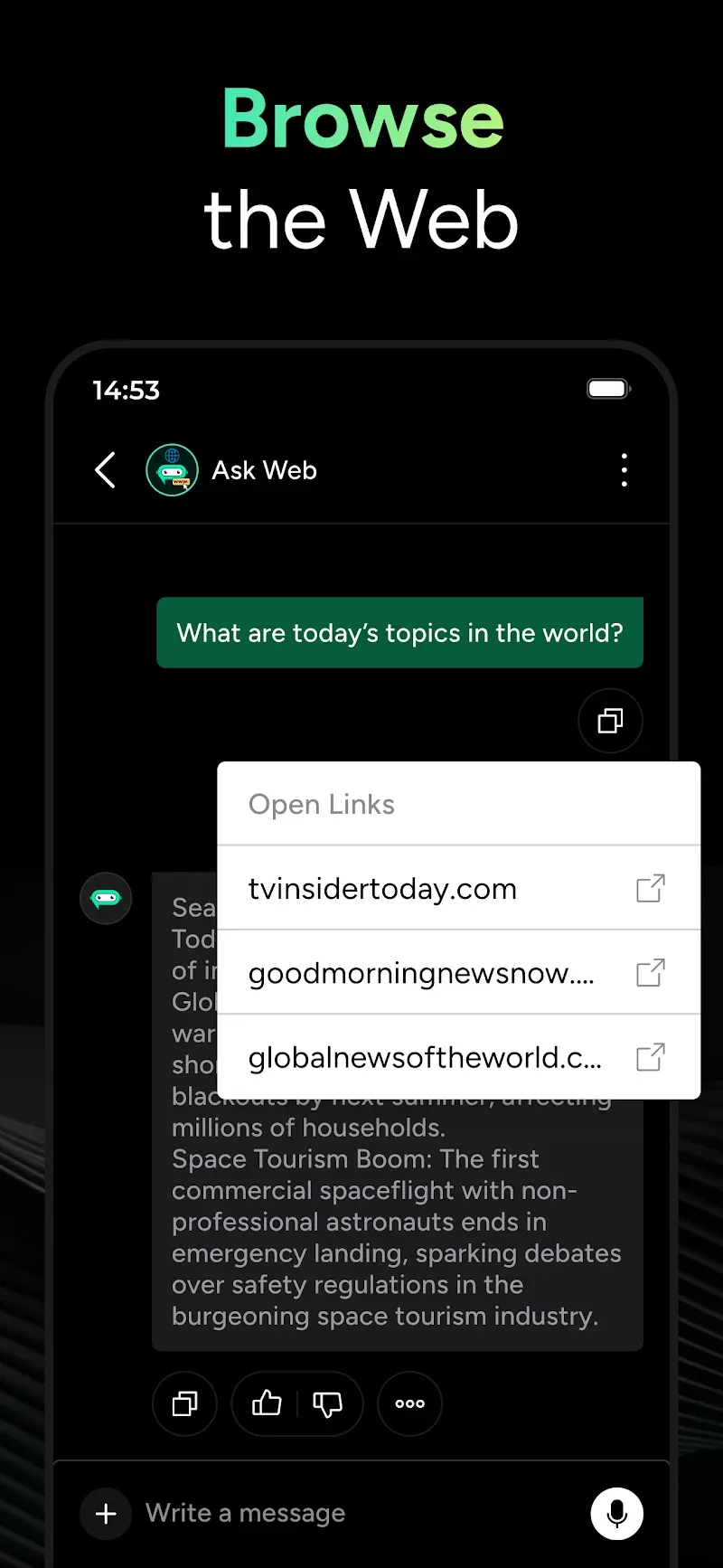 Genie AI assistant screenshot 5