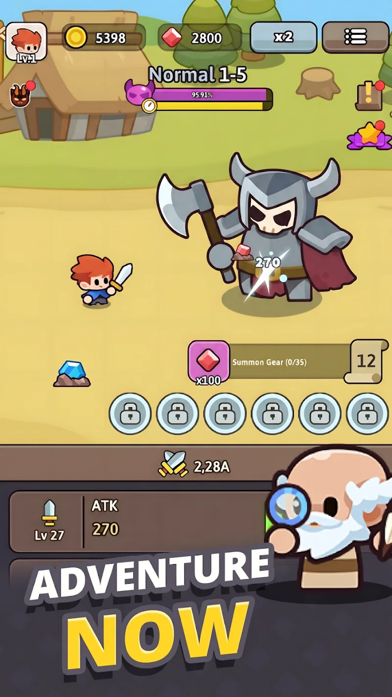 Tiny Knightfall screenshot 1