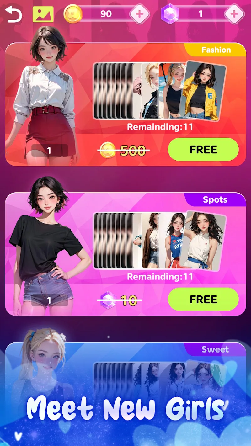 Triple Match gameplay screen 2