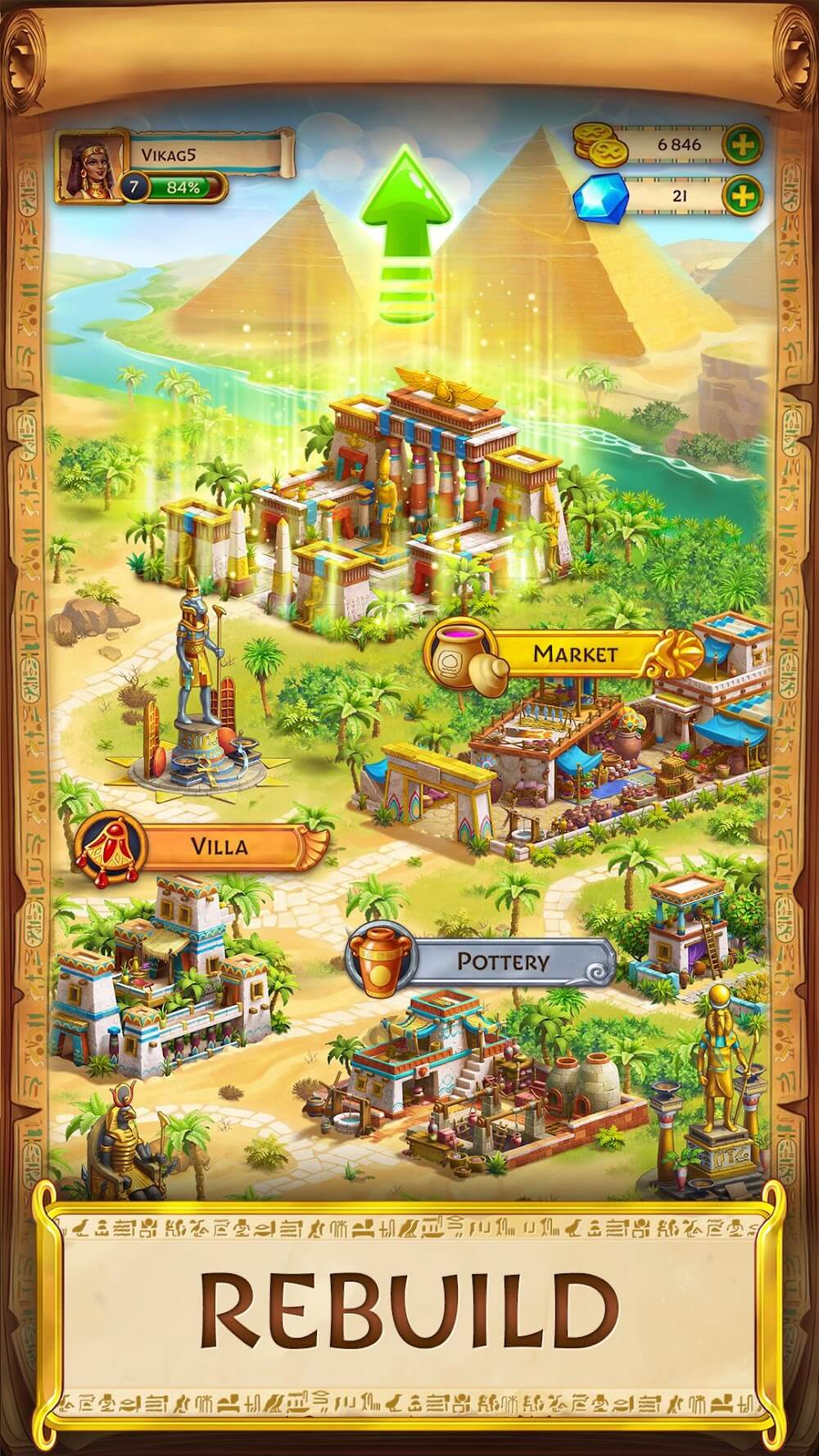 Jewels of Egypt screenshot 2