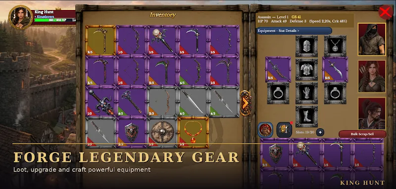 King Hunt In-Game Screen 3