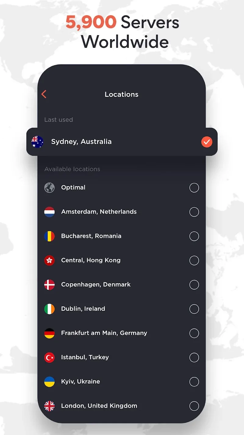 Touch VPN screenshot 3