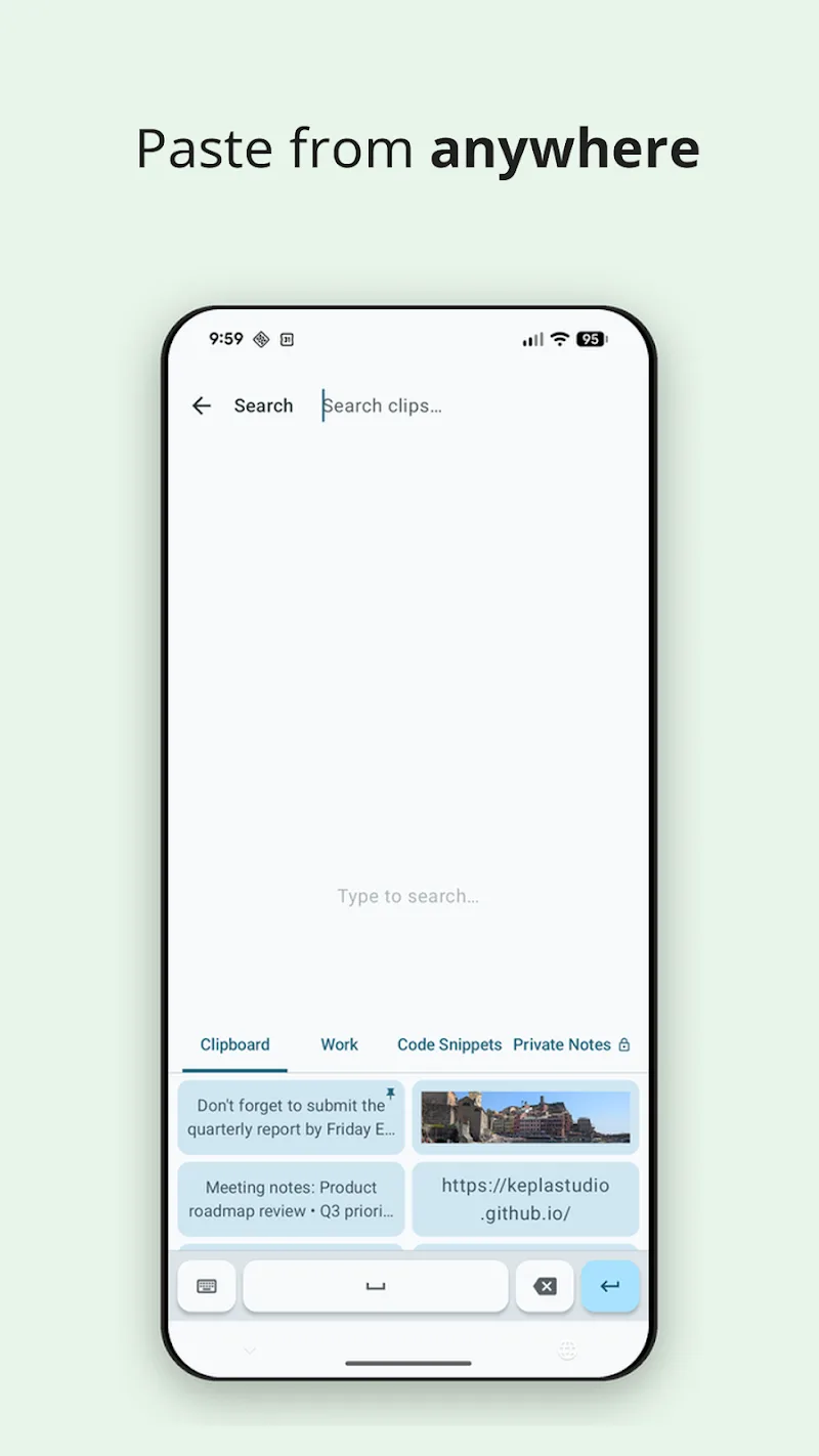 Pasteboard screenshot 2