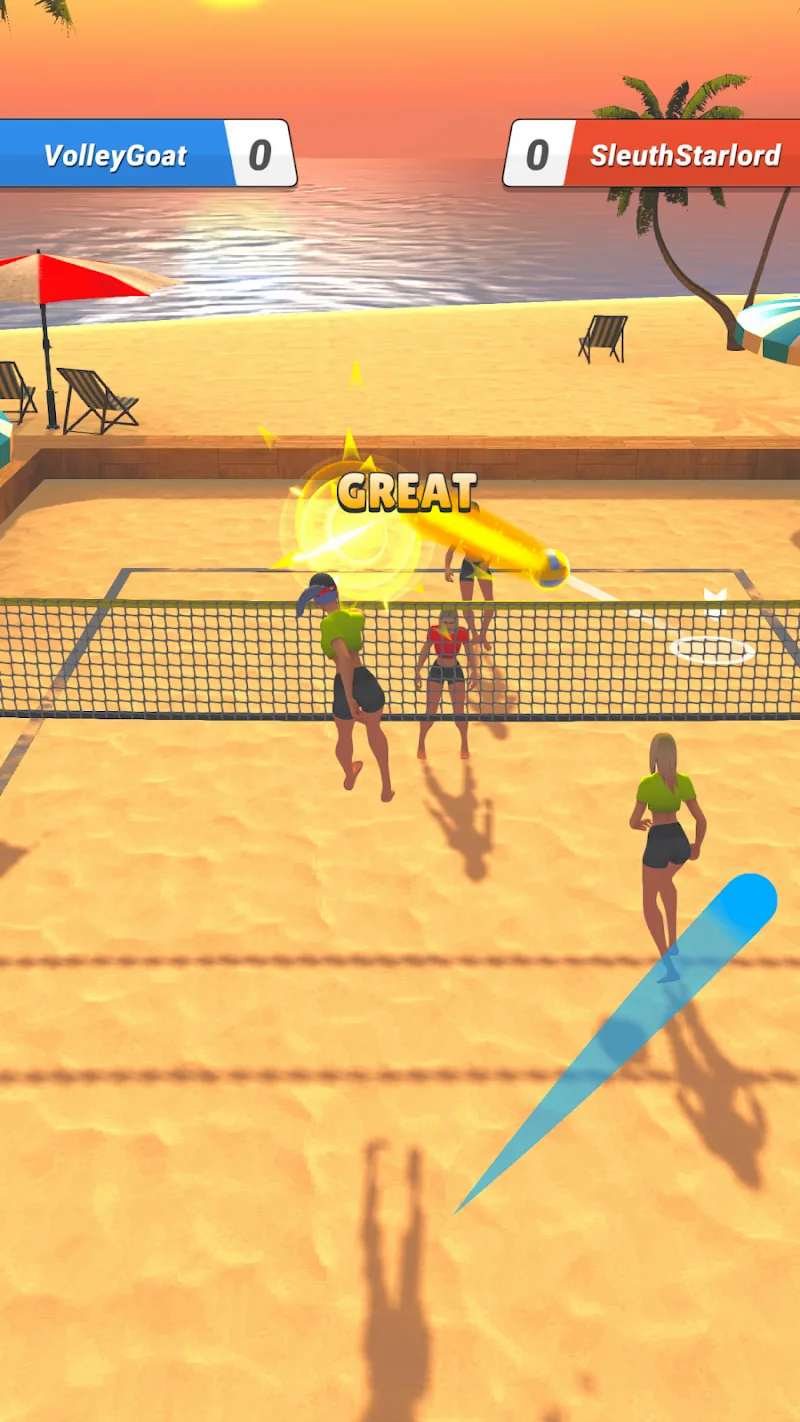 Beach Volley Clash gameplay screenshot 2