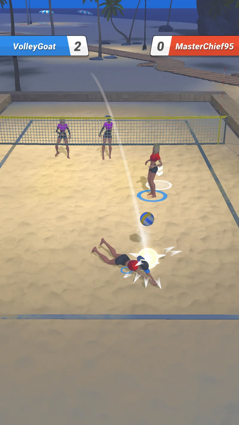 Beach Volley Clash gameplay screenshot 3