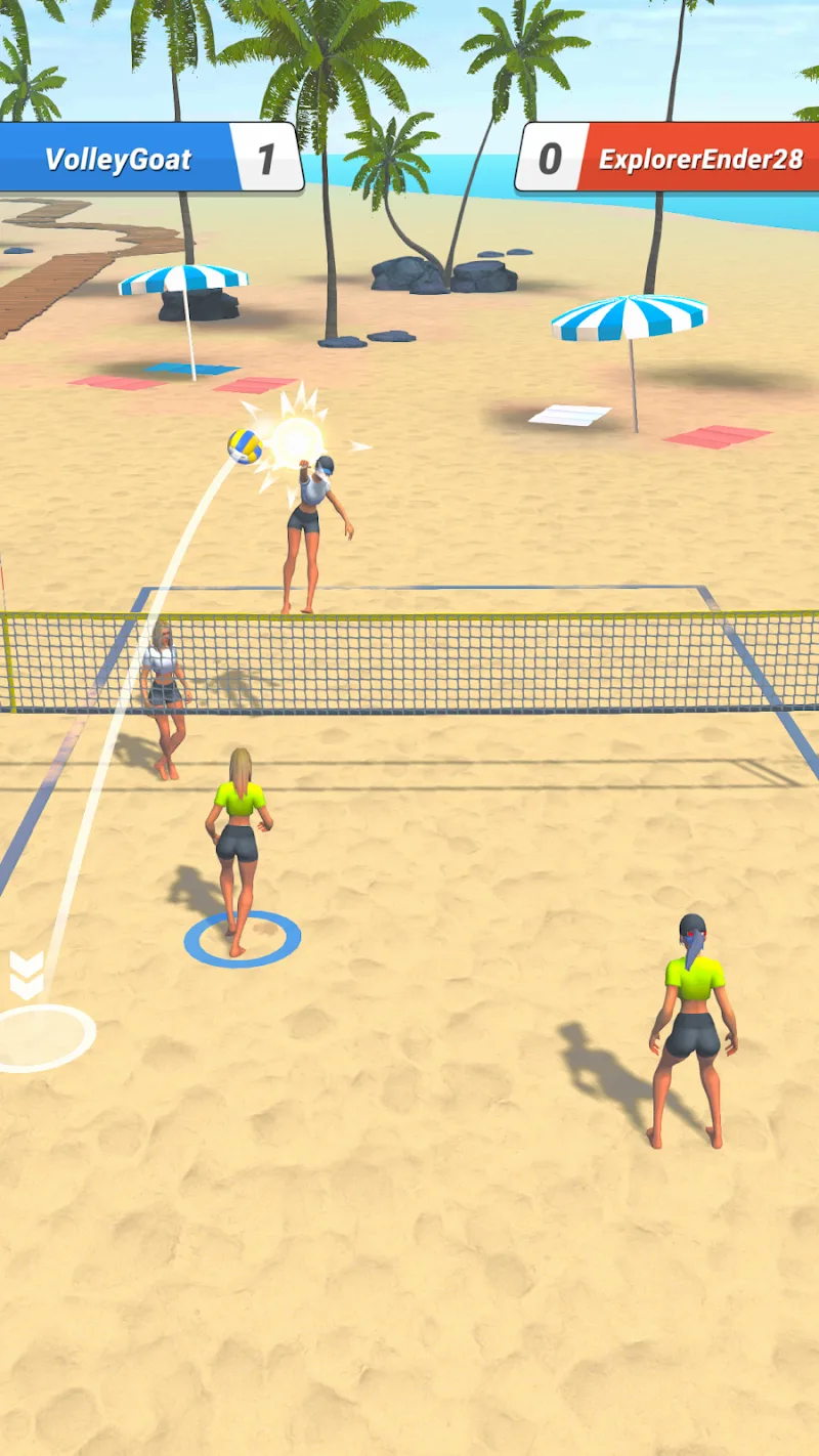 Beach Volley Clash gameplay screenshot 4