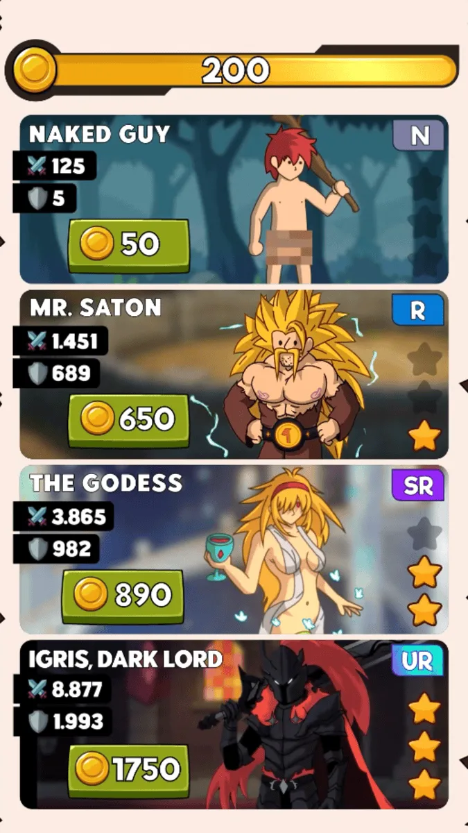 Hero Hero Clicker screenshot 1
