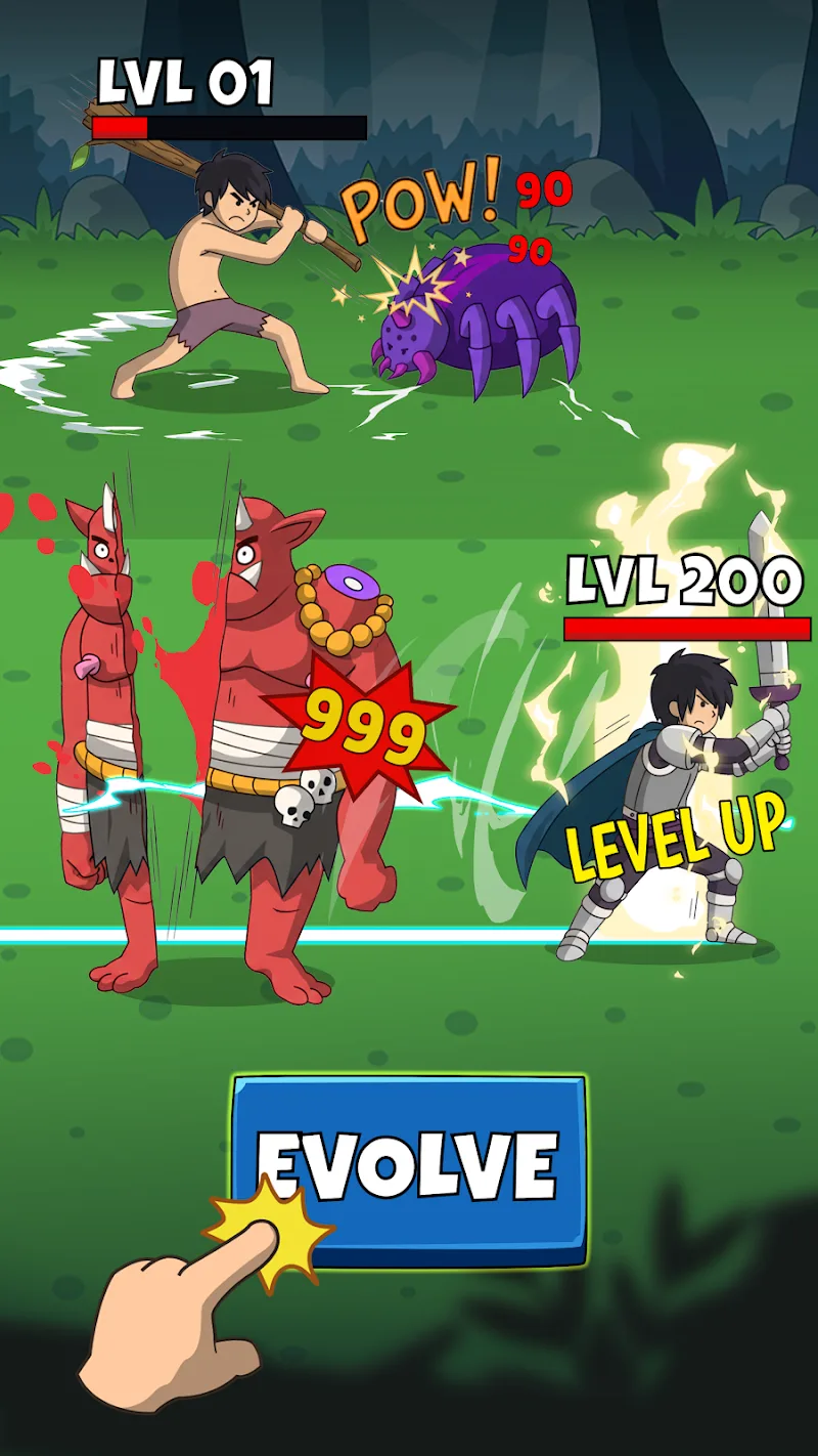 Hero Hero Clicker screenshot 3