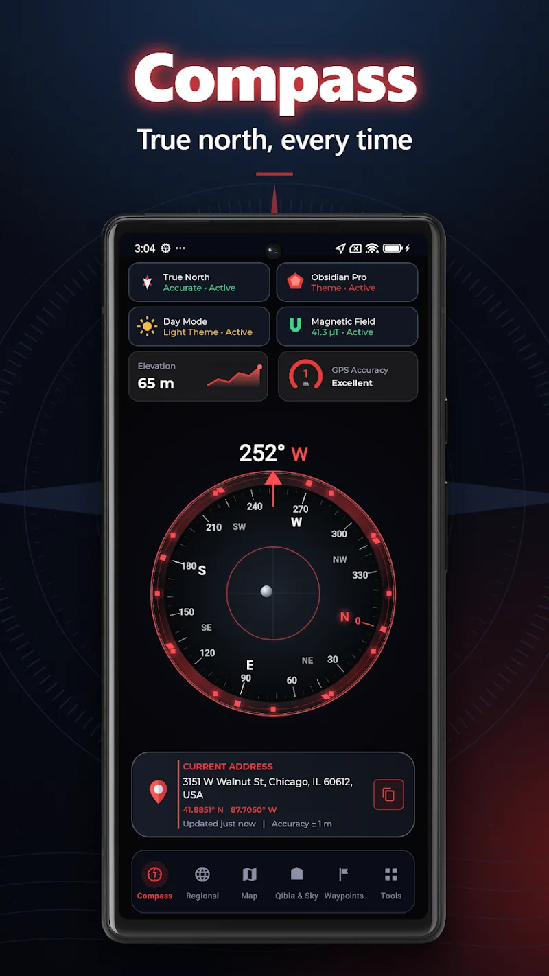 Compass 360 Pro screenshot 1