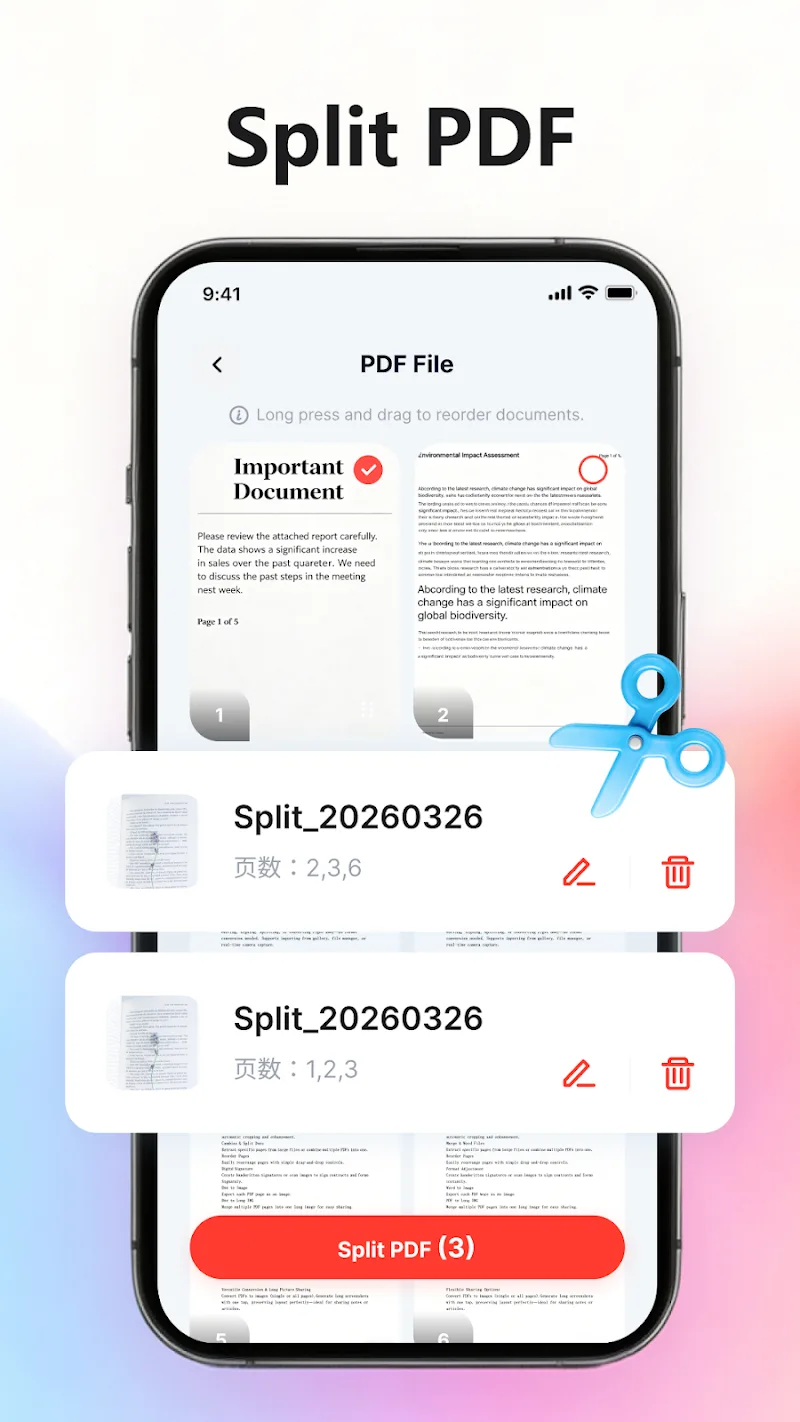 MobilePDF Editor screenshot 5