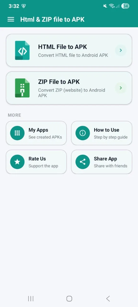 HTML to APK screenshot 5