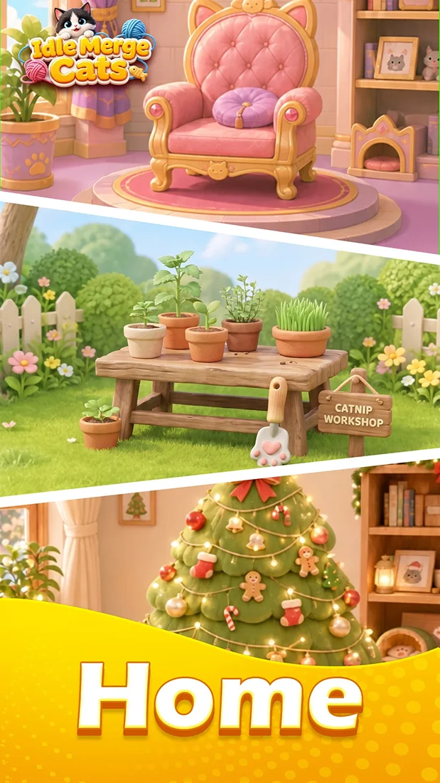 Idle Merge Cats screenshot 4