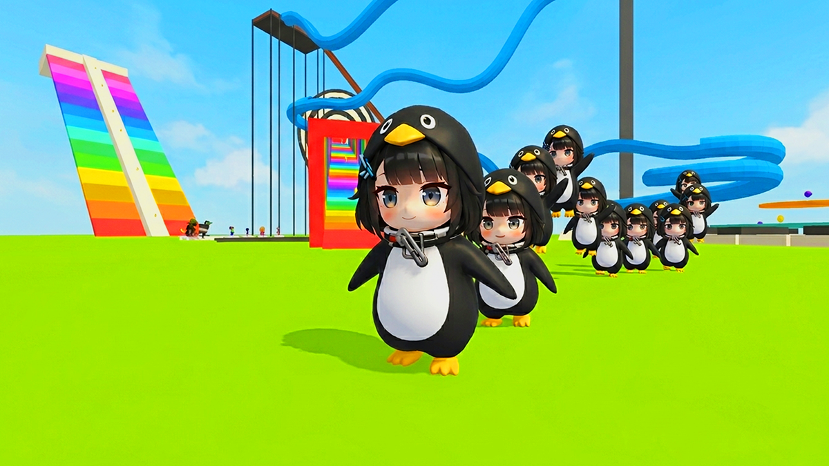 Gugu Gaga Penguin: Obby Games screenshot 1