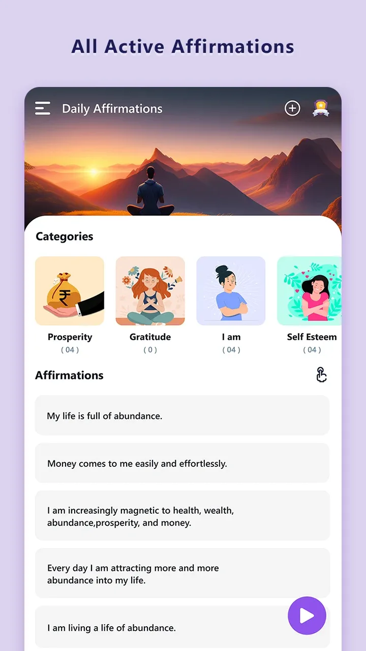 Daily Affirmations screenshot 2