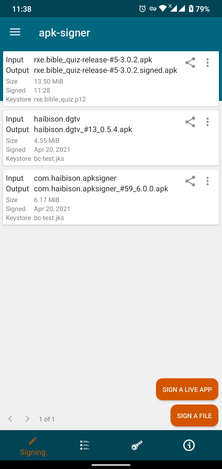 apk-signer preview 1