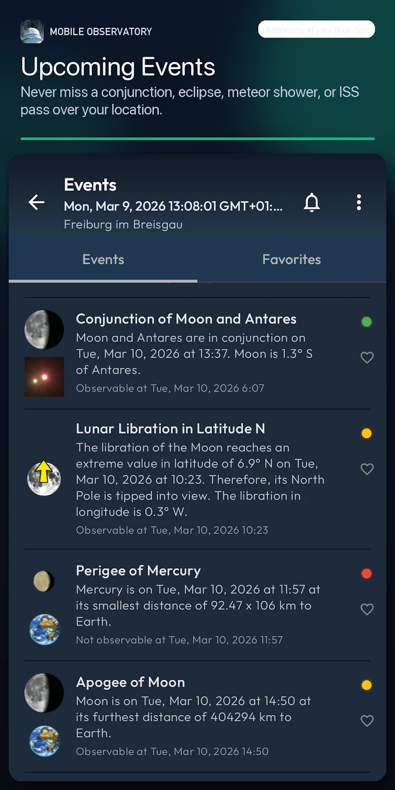 Mobile Observatory Pro screenshot 3