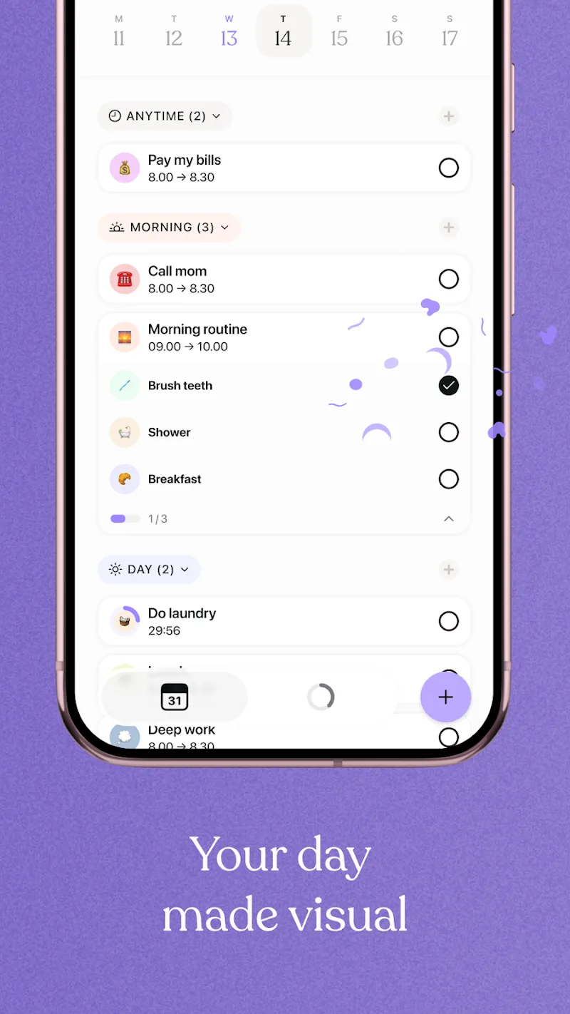 Tiimo app screenshot 3