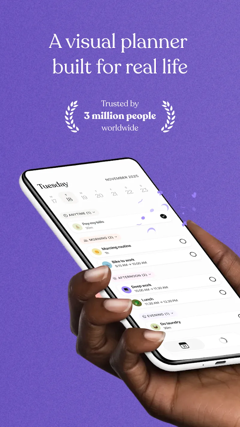 Tiimo app screenshot 1