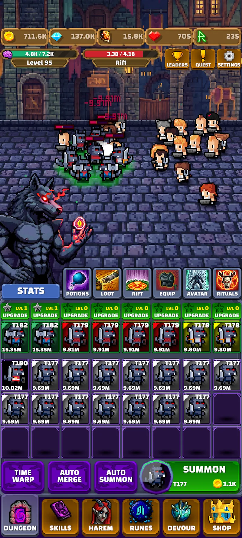 Idle Zombie Summoner screenshot 5