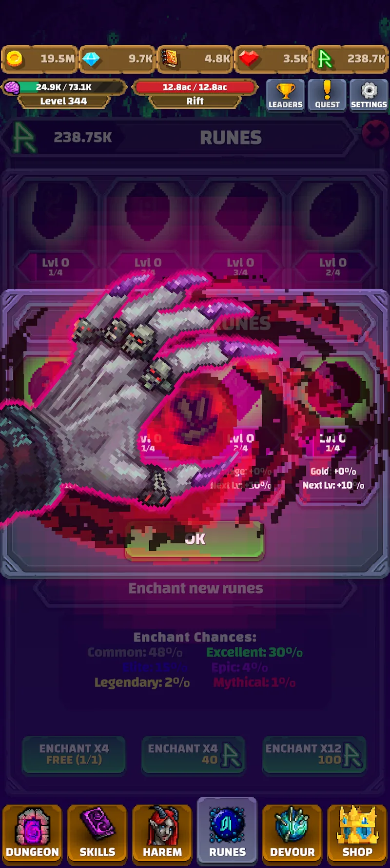 Idle Zombie Summoner screenshot 3