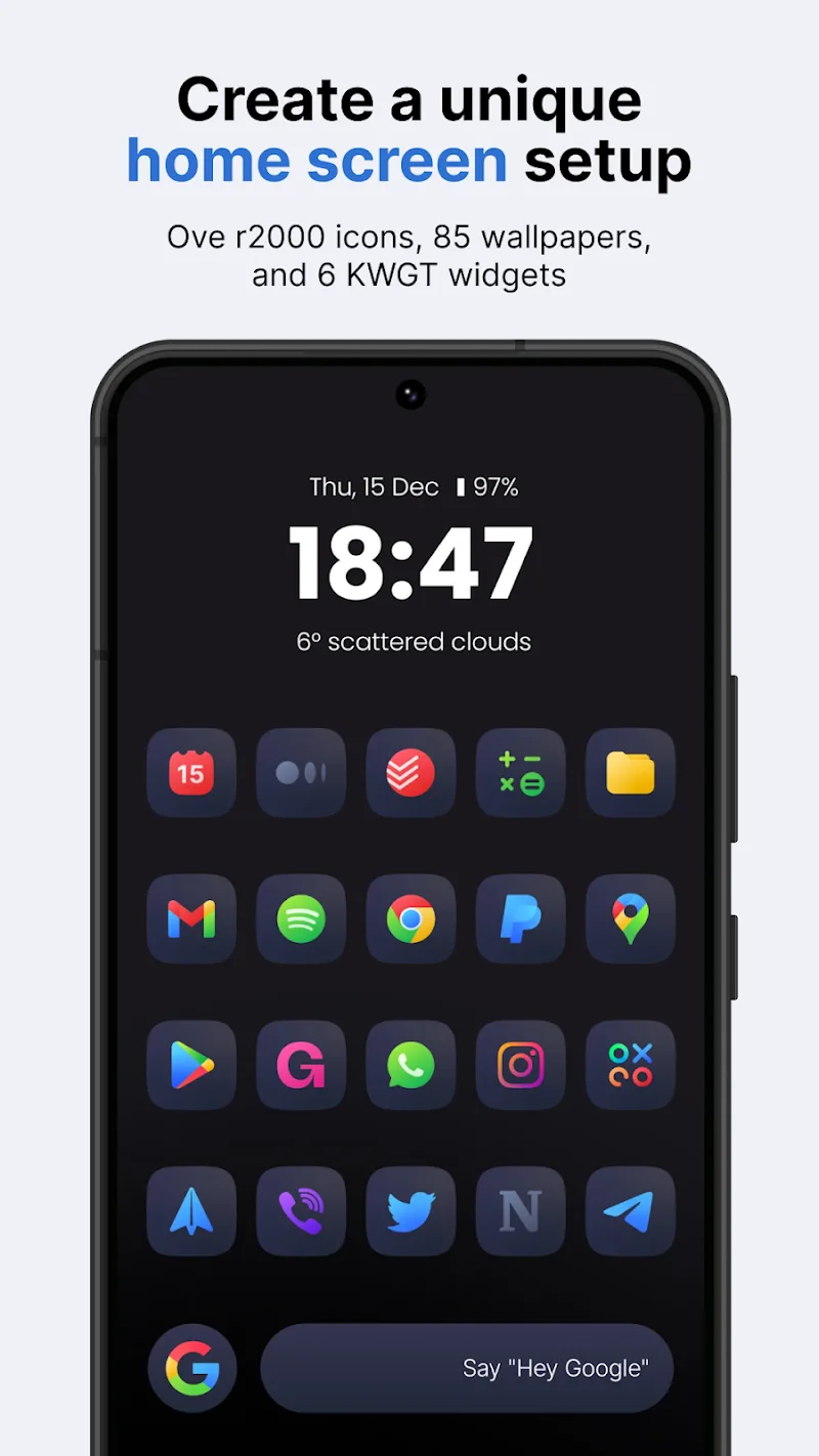 Ares Dark Icon Pack screenshot 1