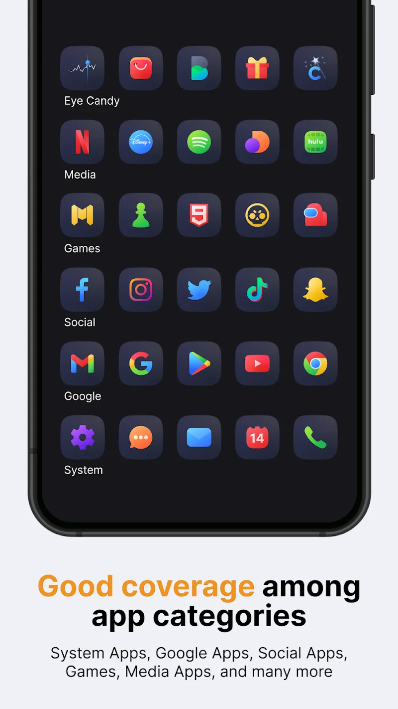Ares Dark Icon Pack screenshot 4